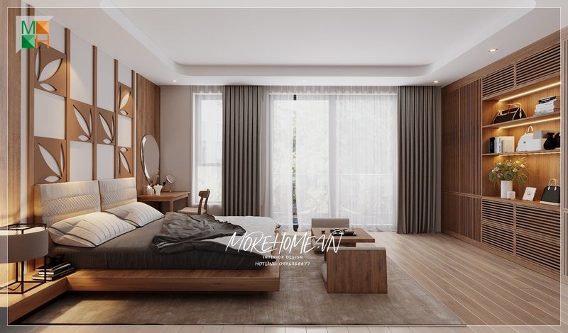 Tạo ra một không gian mở rộng để tiếp nhận ánh sáng từ bên ngoài càng dễ dàng càng tốt.